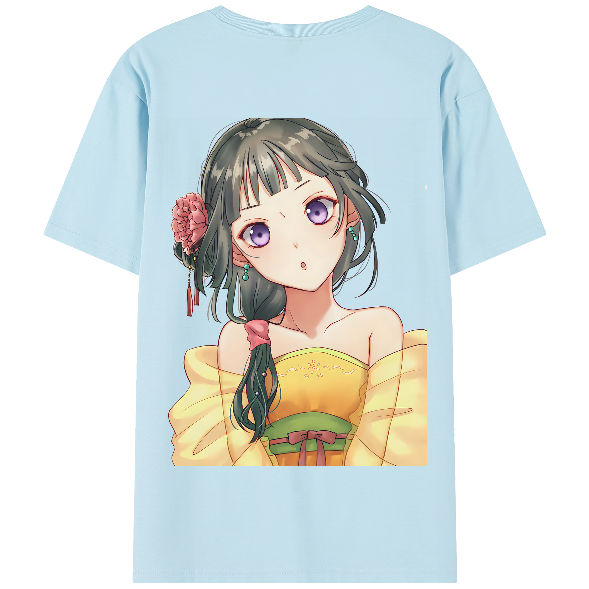 （画像用） 薬屋のひとりごと The Apothecary Diaries 綿100％半袖Tシャツ（背面プリント）